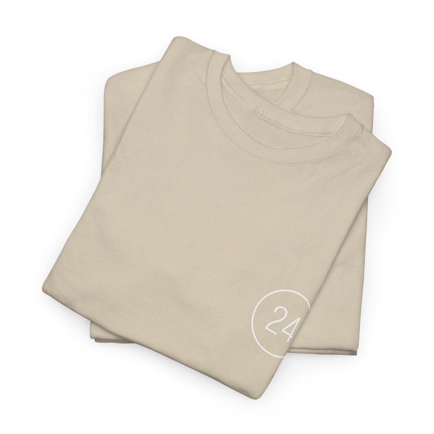 Unisex Heavy Cotton Tee: 24 Hustle Hard, stay huble T-Shirt, Komfort und Langlebigkeit , Tshirt ,100% Baumwolle