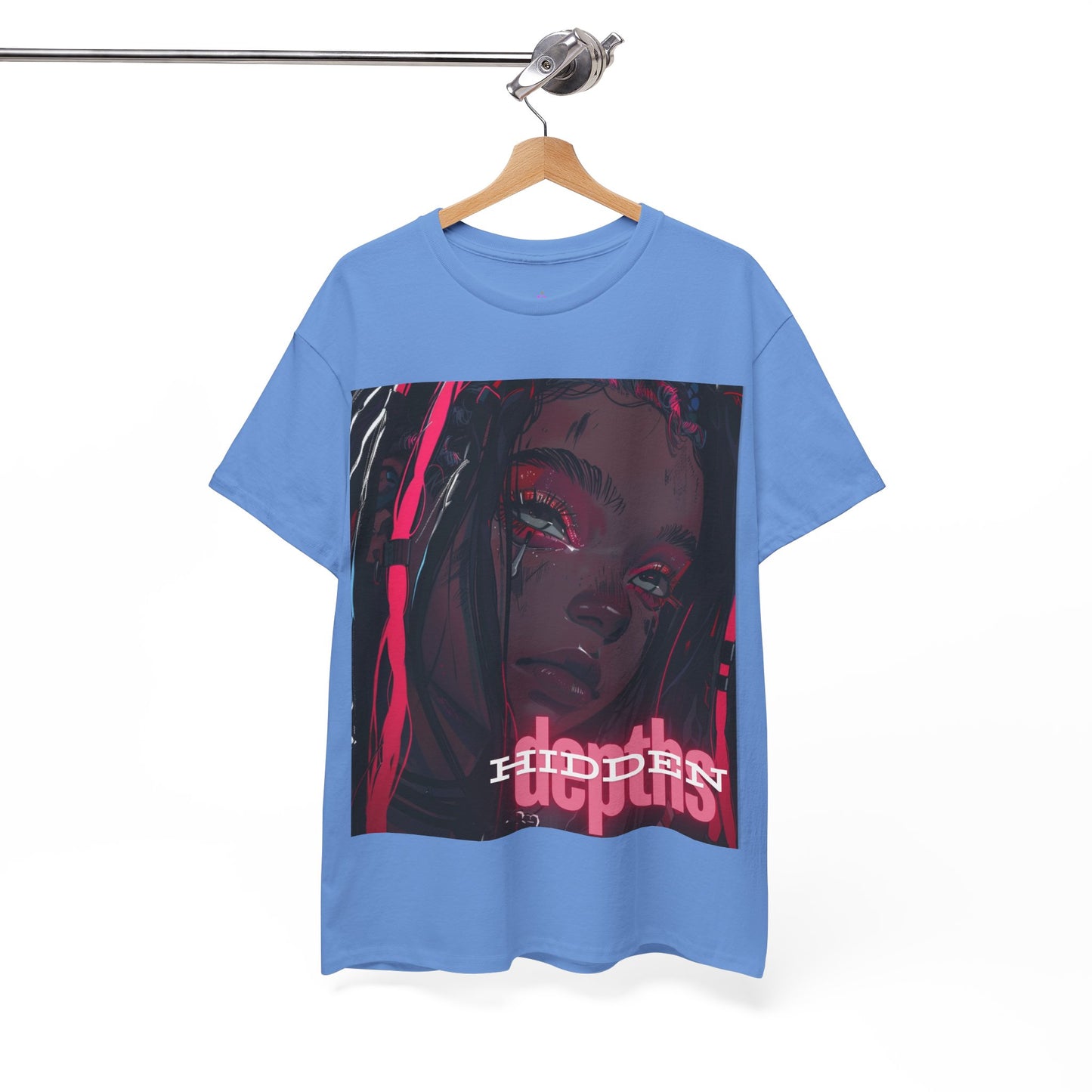 Hidden Depths Manga Girl, 100 % Baumwolle , Unisex-Tshirt