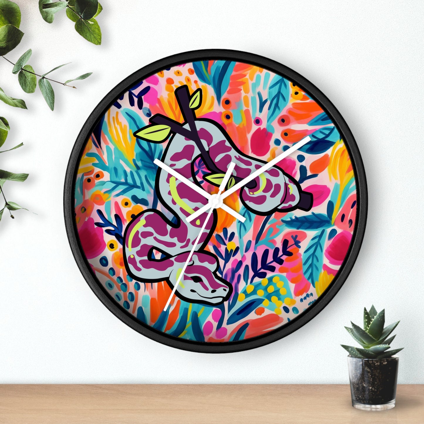 Maximalism Home Decor, Maximalist, Wall Clock,