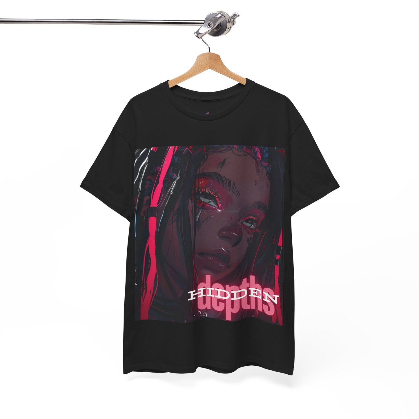 Hidden Depths Manga Girl, 100 % Baumwolle , Unisex-Tshirt