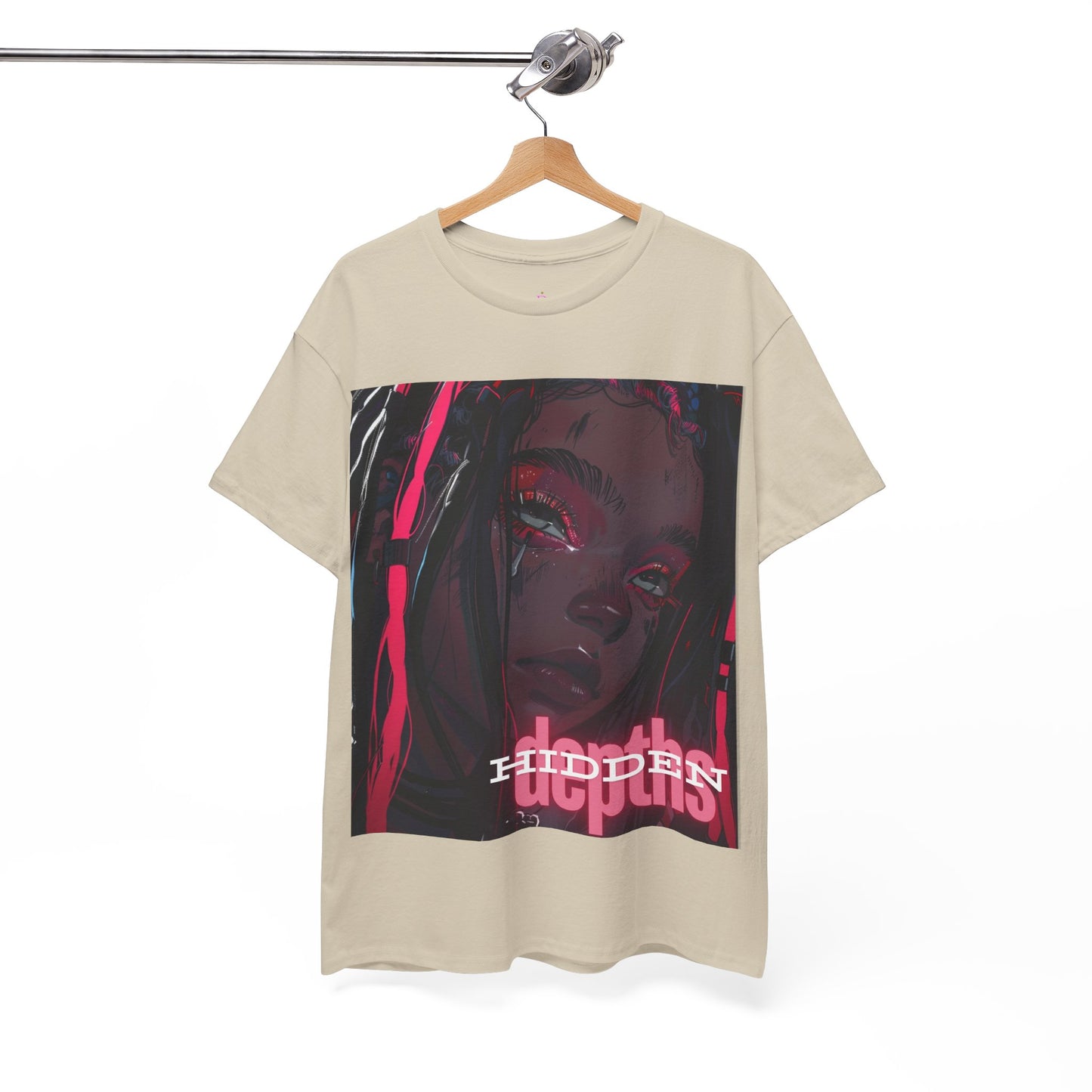 Hidden Depths Manga Girl, 100 % Baumwolle , Unisex-Tshirt