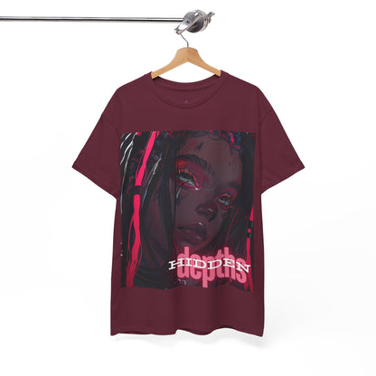 Hidden Depths Manga Girl, 100 % Baumwolle , Unisex-Tshirt